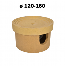 Hart Ø140-160 Основание керамического дымохода с отводом конденсата