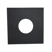 КПД Ø220 накладка дымохода декоративная черная котловая сталь 0,7 мм***