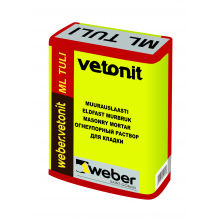 Срок Weber Vetonit ML Tuli огнеупорный кладочный раствор, 25 кг***