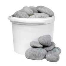 Серпентинит шлифованный камни для бани (100-150 мм), 10 кг***