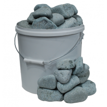 Жадеит шлифованный камни для бани (70-150 мм), 20 кг