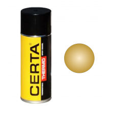 Certa (Церта) краска термостойкая золотая +750 °C, аэрозоль 520 мл